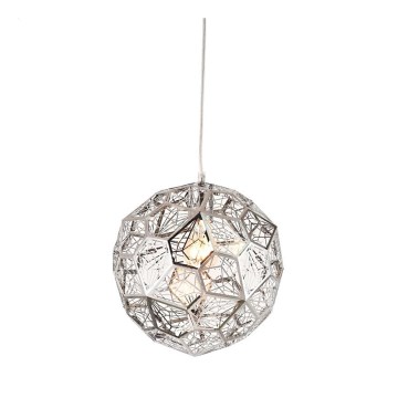 Kattokruunu narulla ORION 1xE27/40W/230V kiiltävä kromi