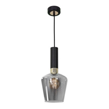 Kattokruunu narulla ROMA BLACK 1xE27/60W/230V