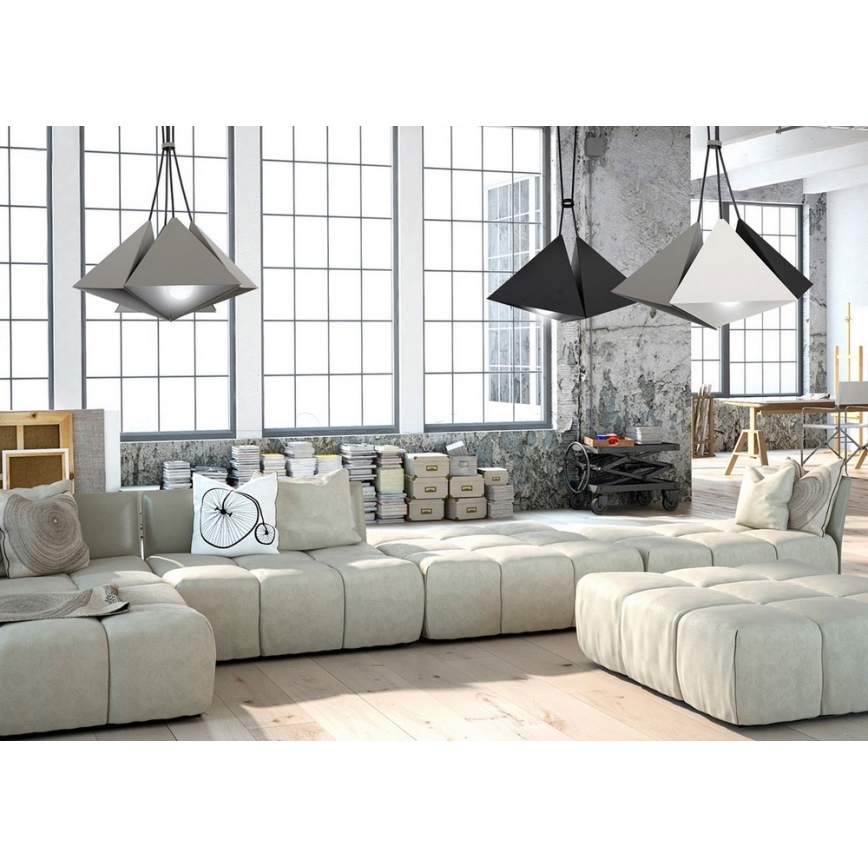 Kattokruunu narulla SET 3xE27/60W/230V