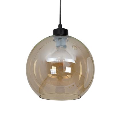 Kattokruunu narulla SOFIA 1xE27/60W/230V ruskea