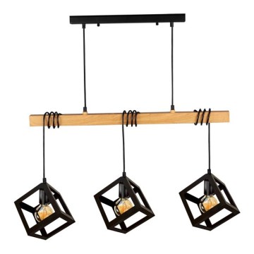 Kattokruunu narulla SWEDEN 3xE27/20W/230V