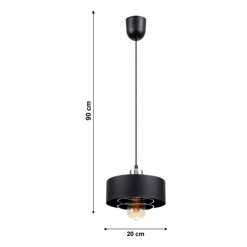 Kattokruunu narulla VEST 1xE27/60W/230V