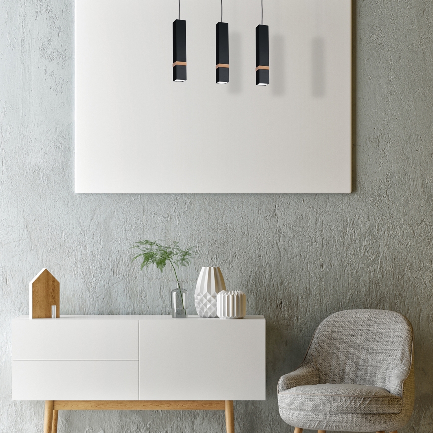 Kattokruunu narulla VIDAR 3xGU10/25W/230V