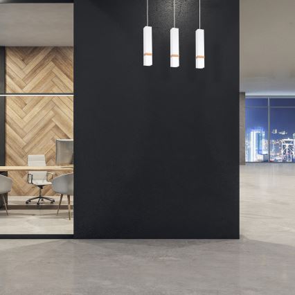 Kattokruunu narulla VIDAR 3xGU10/25W/230V