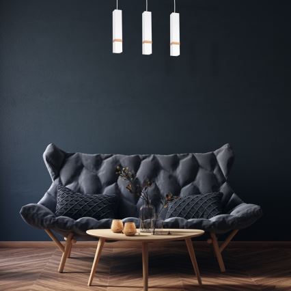 Kattokruunu narulla VIDAR 3xGU10/25W/230V