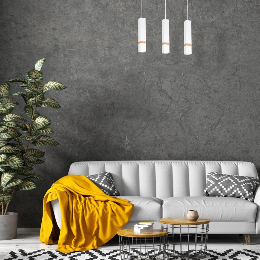 Kattokruunu narulla VIDAR 3xGU10/25W/230V