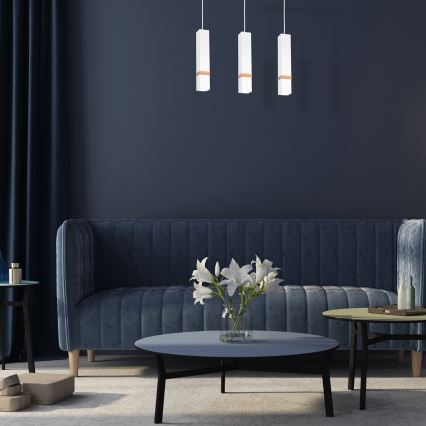 Kattokruunu narulla VIDAR 3xGU10/25W/230V