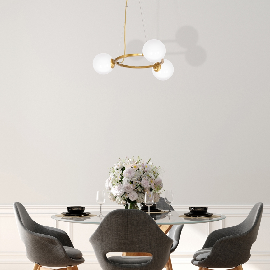 Kattokruunu narulla VIENNA 3xE14/40W/230V