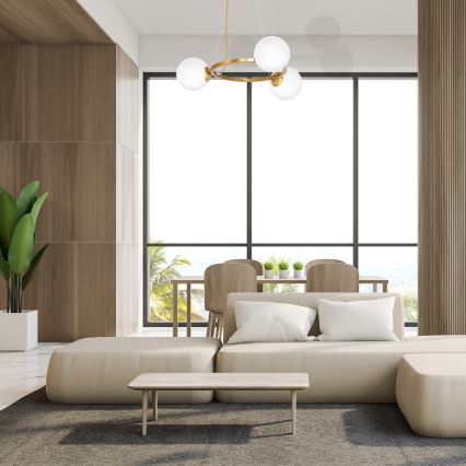 Kattokruunu narulla VIENNA 3xE14/40W/230V