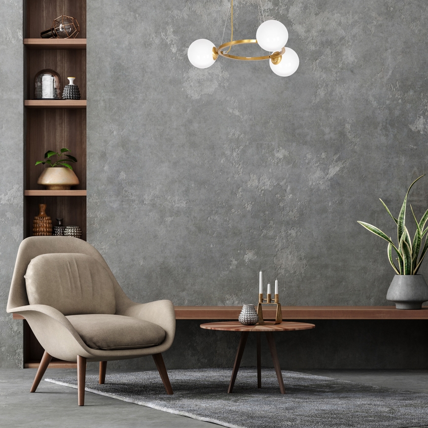 Kattokruunu narulla VIENNA 3xE14/40W/230V