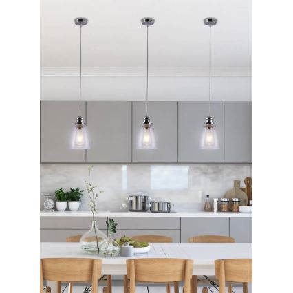 Kattokruunu narulla VOICE 1xE27/40W/230V