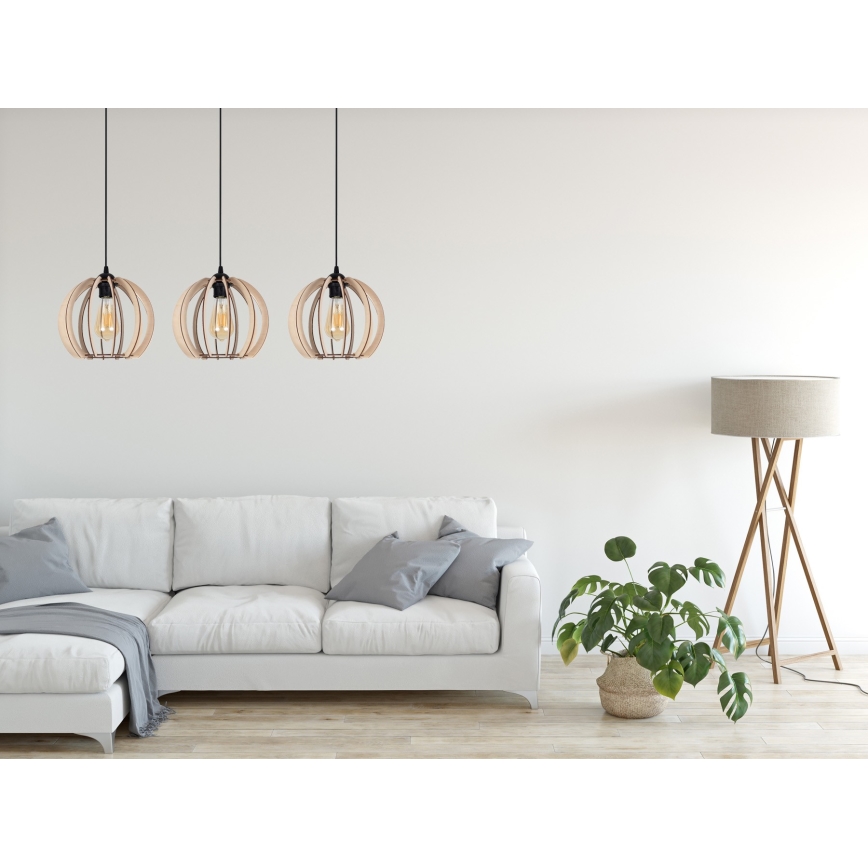 Kattokruunu narussa DORO 3xE27/60W/230V