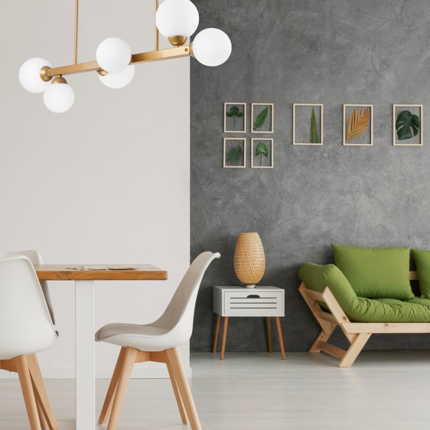 Kattokruunu tangossa ASTRO 6xG9/5W/230V kulta