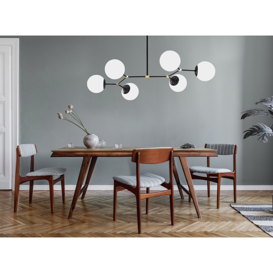 Kattokruunu tangossa DAMAR 6xE27/40W/230V