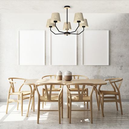 Kattokruunu tangossa ETNA 5xE27/60W/230V