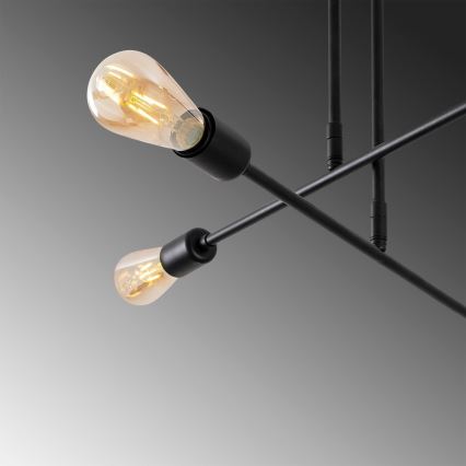 Kattokruunu tangossa FLOWER 4xE27/40W/230V