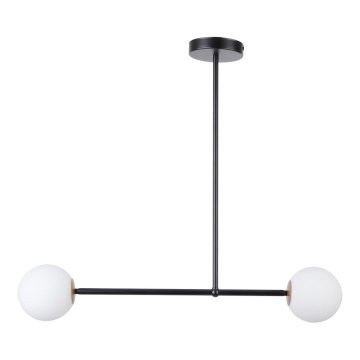 Kattokruunu tangossa GAMA 2xG9/12W/230V musta