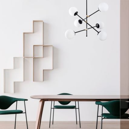 Kattokruunu tangossa MARTI 6xE27/100W/230V