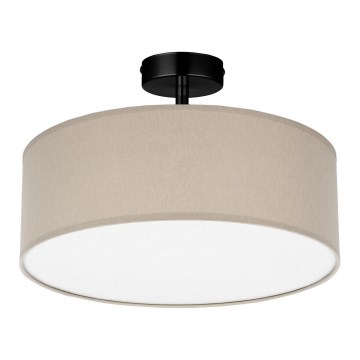 Kattokruunu tangossa RONDO 4xE27/15W/230V d. 40 cm beige