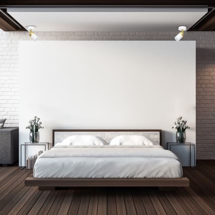 Kattospotti JOKER 1xGU10/25W/230V valkoinen/kultainen