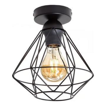 Kattovalaisin 1xE27/40W/230V musta