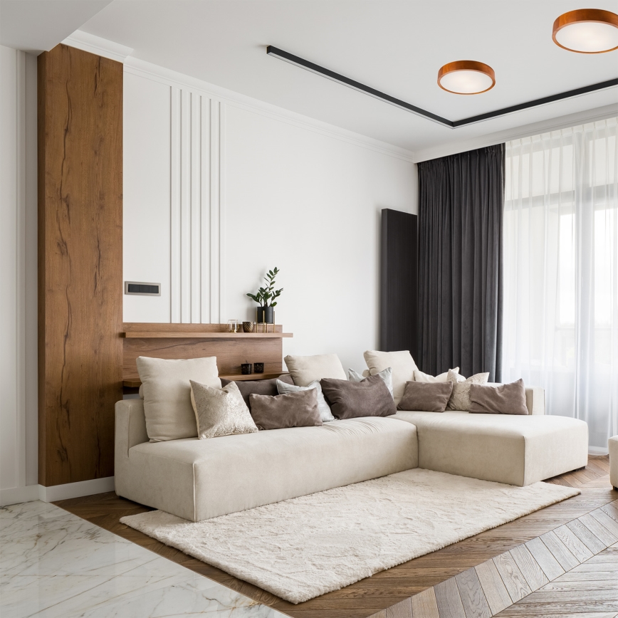 Kattovalaisin 2xE27/60W/230V mänty