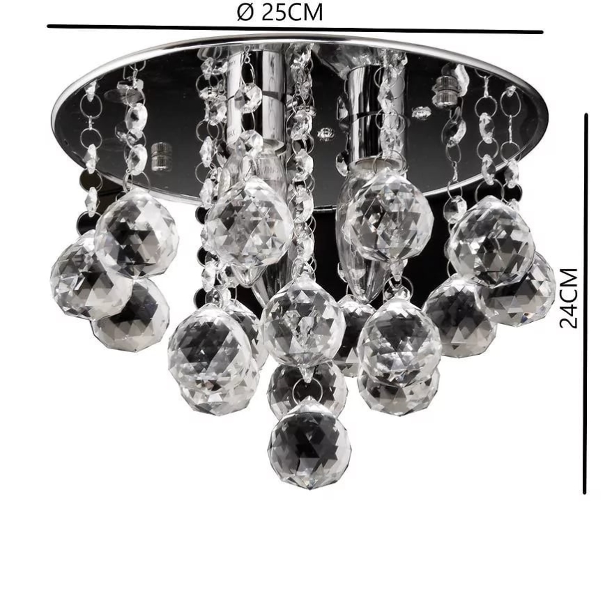 Kattovalaisin 3xE14/60W/230V