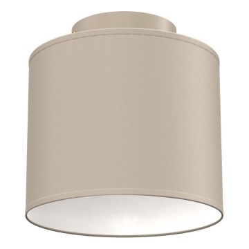 Kattovalaisin ARDEN 1xE27/15W/230V Ø 18 cm beige