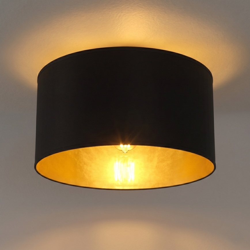 Kattovalaisin ARDEN 1xE27/15W/230V, Ø 40 cm, musta