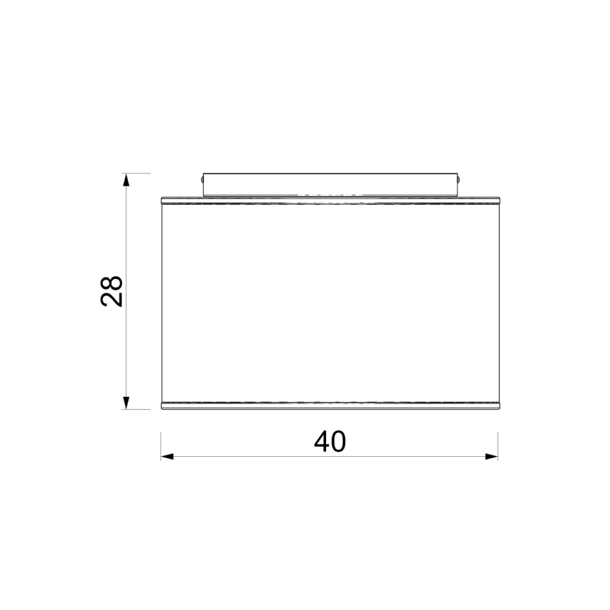 Kattovalaisin ARDEN 1xE27/15W/230V, Ø 40 cm, sininen