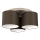 Kattovalaisin ARDEN 3xE27/15W/230V, halkaisija 30 cm, beige/ruskea