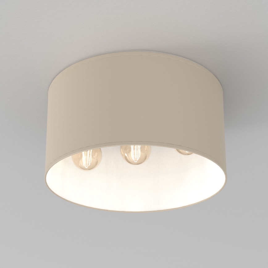 Kattovalaisin ARDEN 3xE27/15W/230V, halkaisija 40 cm, beige