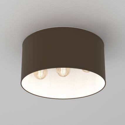 Kattovalaisin ARDEN 3xE27/15W/230V Ø 40 cm beige/ruskea