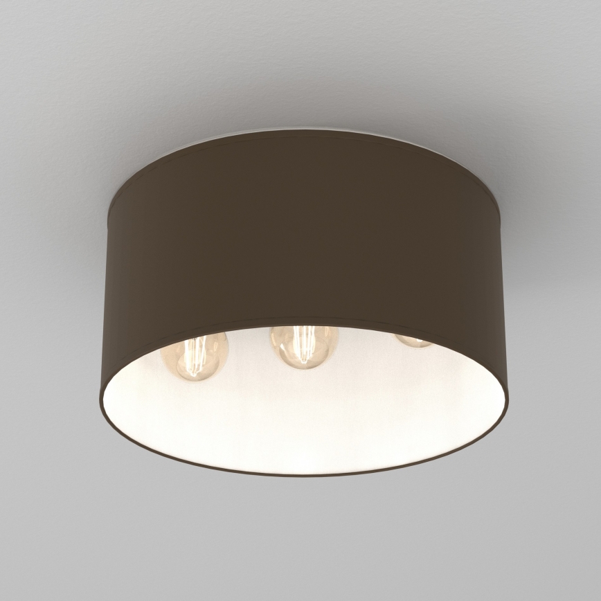 Kattovalaisin ARDEN 3xE27/15W/230V Ø 40 cm beige/ruskea