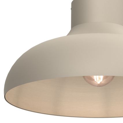 Kattovalaisin BASCA 1xE27/15W/230V, halkaisija 40 cm, kermanvärinen
