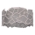 Kattovalaisin CAMO 3xE27/15W/230V halkaisija 49,5 cm beige