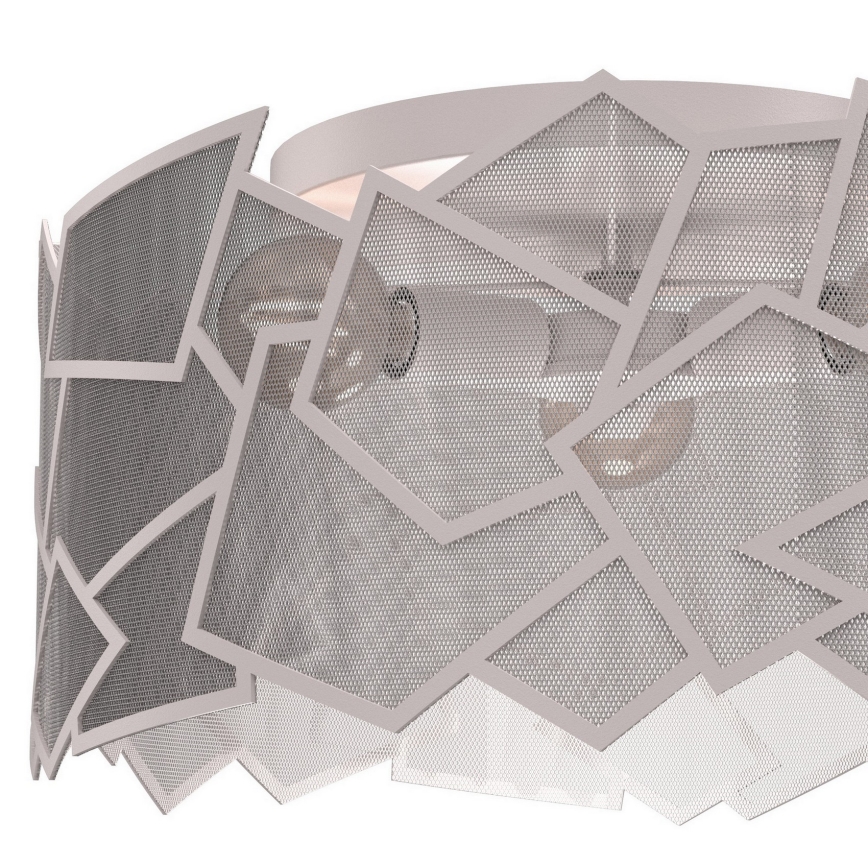 Kattovalaisin CAMO 3xE27/15W/230V halkaisija 49,5 cm beige