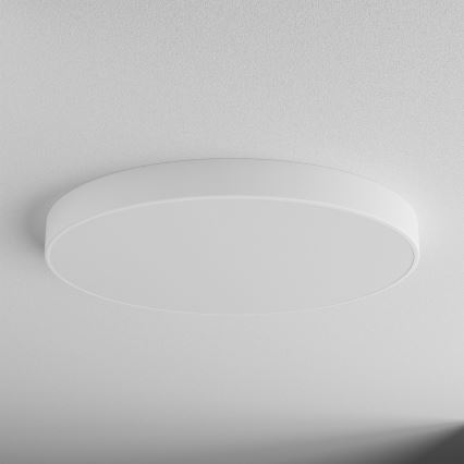 Kattovalaisin CLEO, liiketunnistin ja hämäräkytkin, 6xE27/24W/230V, Ø 80 cm, valkoinen
