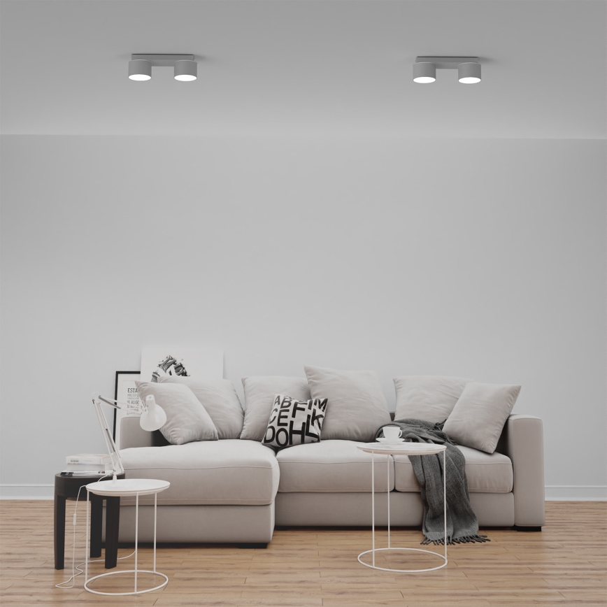 Kattovalaisin DIXIE 2xGX53/11W/230V valkoinen