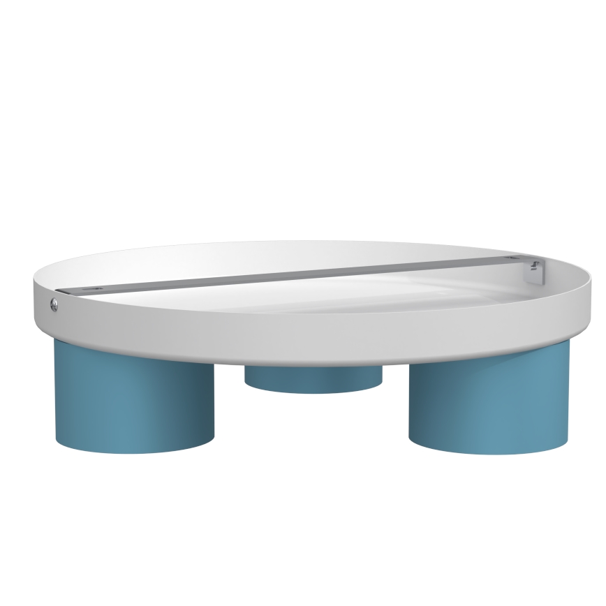 Kattovalaisin DIXIE 3xGX53/11W/230V sininen