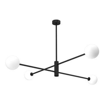 Kattovalaisin DORI 4xG9/25W/230V musta