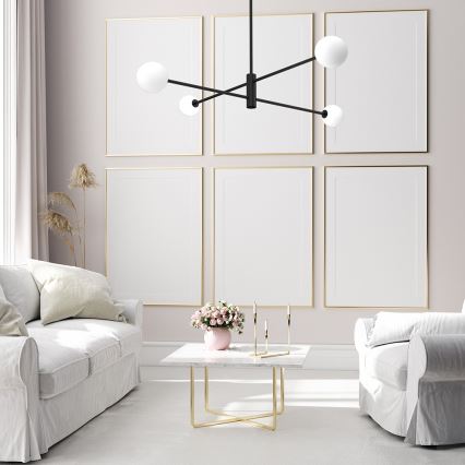 Kattovalaisin DORI 4xG9/25W/230V musta