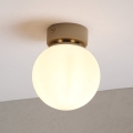 Kattovalaisin ELIAS 1xE14/5W/230V halkaisija 13 cm beige/valkoinen