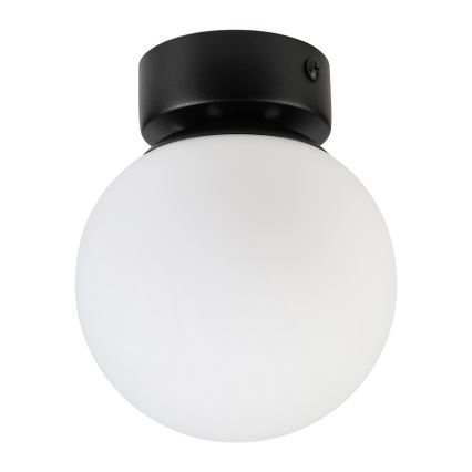 Kattovalaisin ELIAS 1xE14/5W/230V halkaisija 13 cm musta/valkoinen