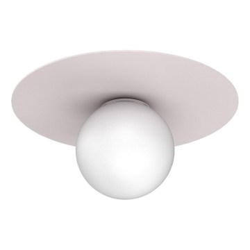 Kattovalaisin FLAT 1xE27/15W/230V, Ø 35 cm, kermanvärinen