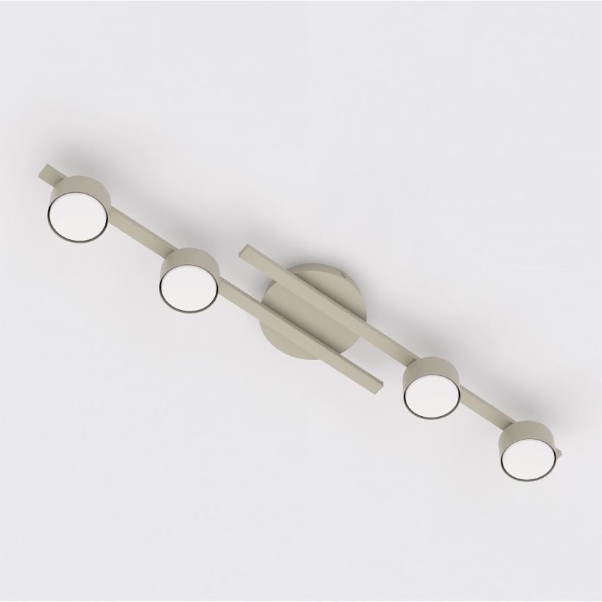 Kattovalaisin FRAGMENT 4xGX53/12W/230V beige