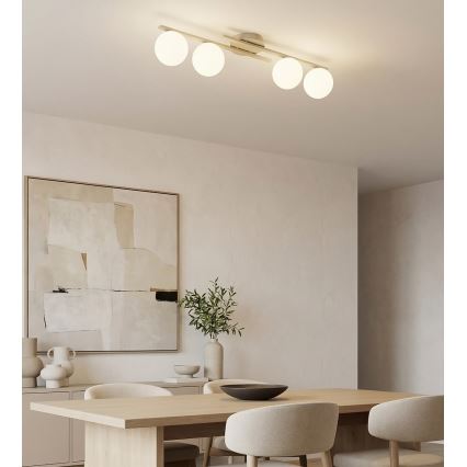 Kattovalaisin KAIRO 4xE14/10W/230V beige