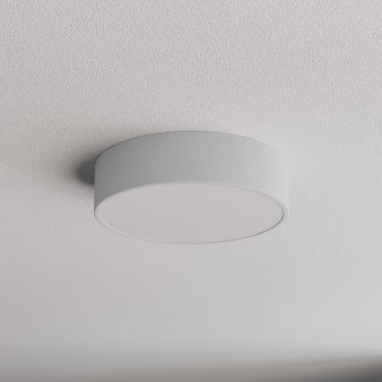 Kattovalaisin CLEO liike- ja hämärätunnistimella 2xE27/24W/230V halkaisija 30 cm harmaa