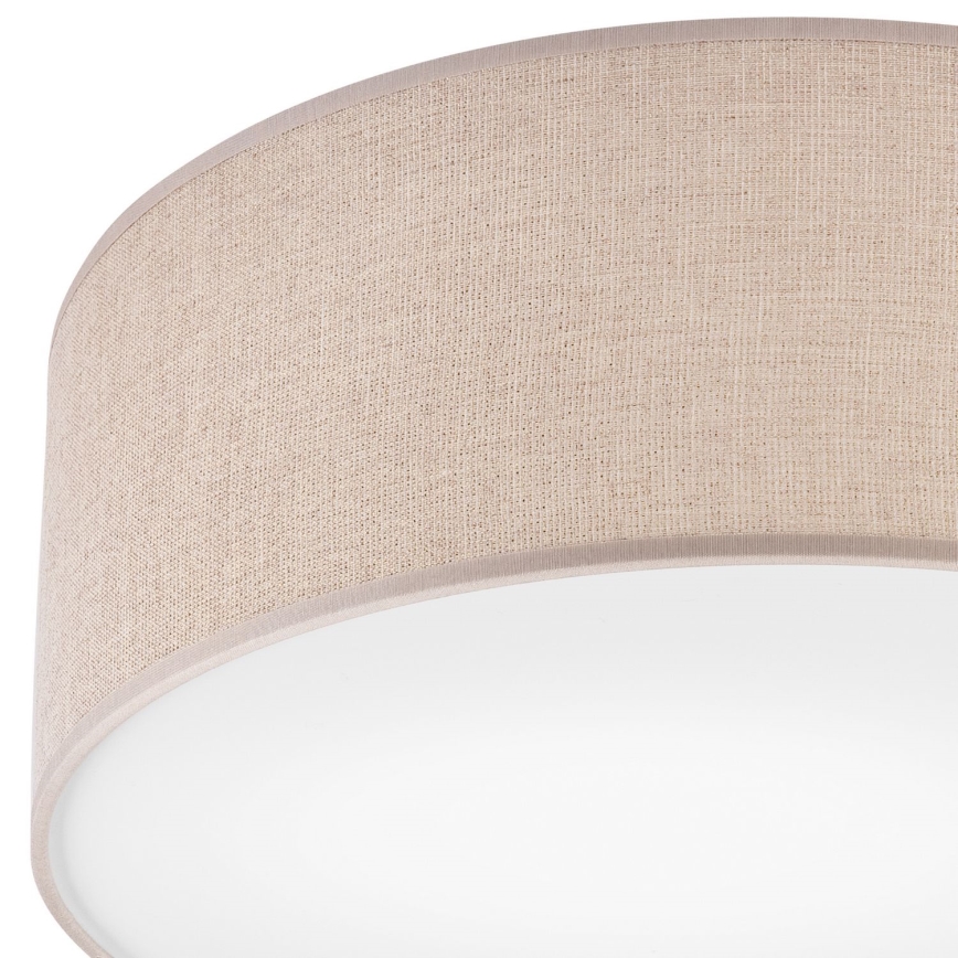 Kattovalaisin MONTE 1xE27/60W/230V, halkaisija 35 cm, ruskea