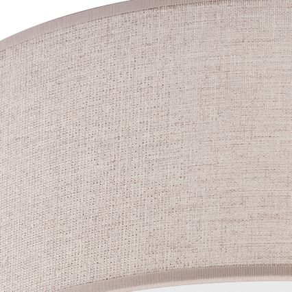 Kattovalaisin MONTE 1xE27/60W/230V Ø 35 cm beige